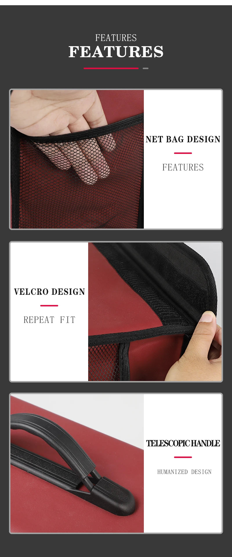 Mercedes-Benz Car Trunk Organizer Box