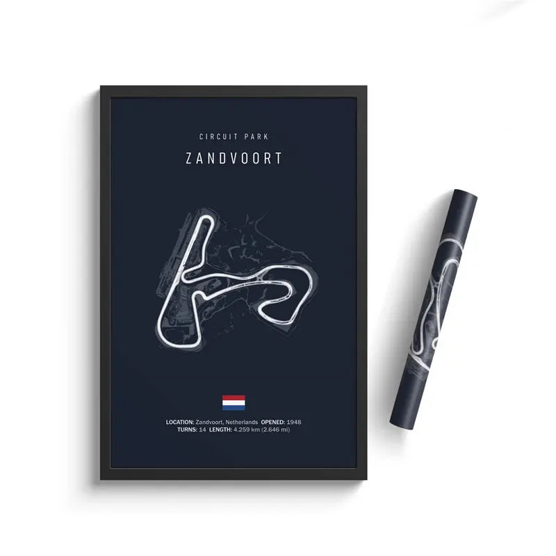 F1 Track Wall Art