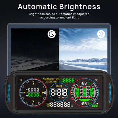Off Road LCD HUD Display