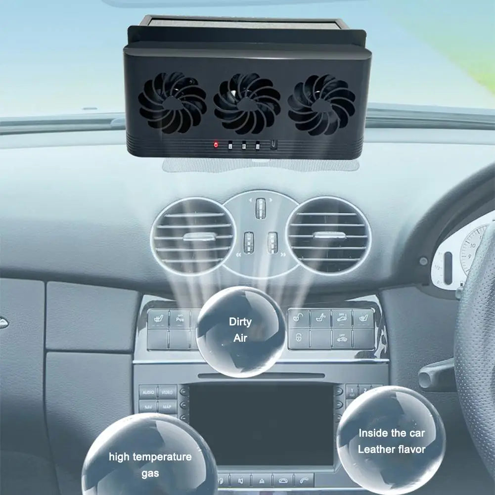 Car Solar Exhaust Fan