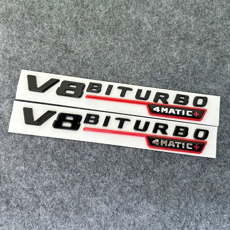 Mercedes-Benz V8 BITURBO 4MATIC PLUS Fender Emblem