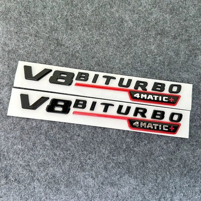 Mercedes-Benz V8 BITURBO 4MATIC PLUS Fender Emblem