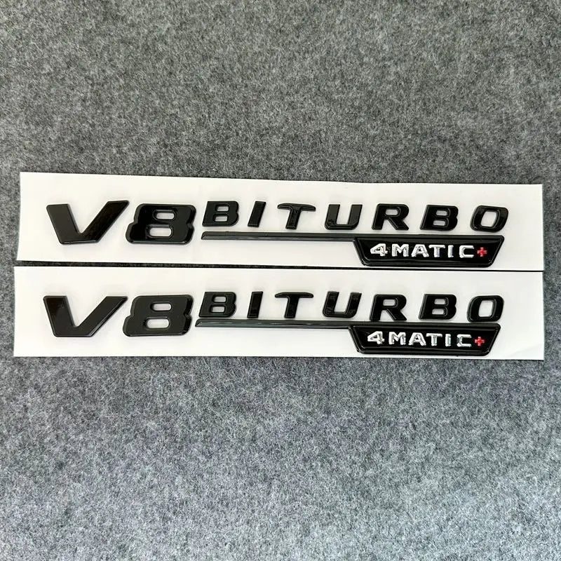 Mercedes-Benz V8 BITURBO 4MATIC PLUS Fender Emblem