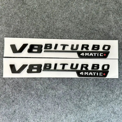 Mercedes-Benz V8 BITURBO 4MATIC PLUS Fender Emblem