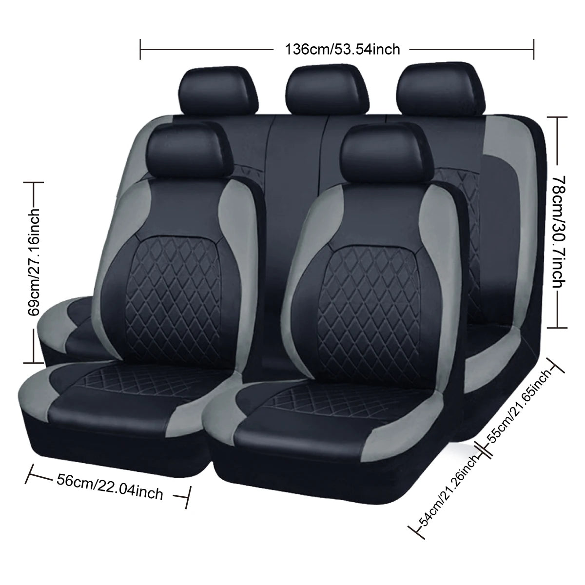 All-Season Leather Car Seat Cover