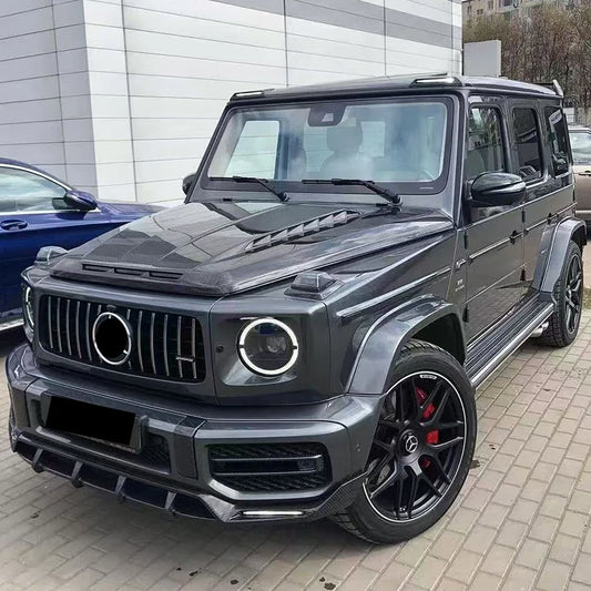Mercedes-Benz G-Class Topcar-Style Carbon Fiber Front Lip