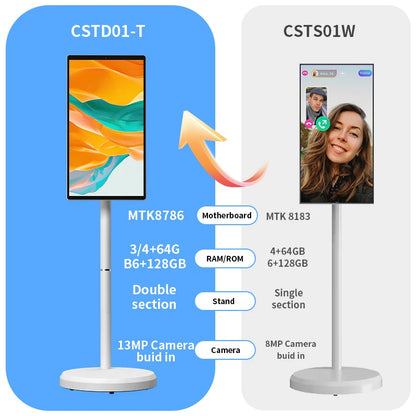 21.5 Inch Touch Screen Rotating Smart TV
