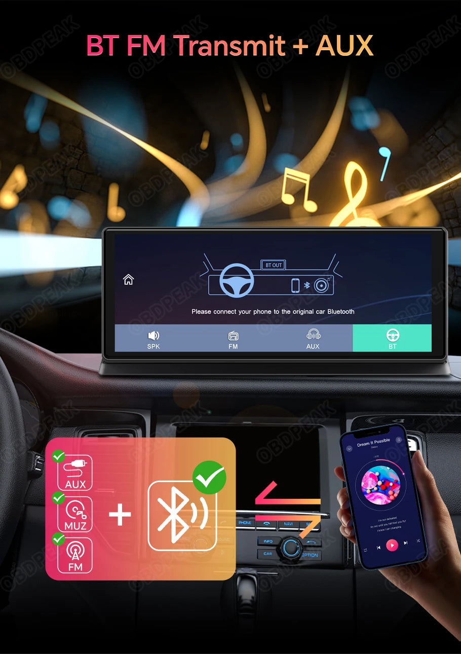 4K Wireless AI Dash Cam