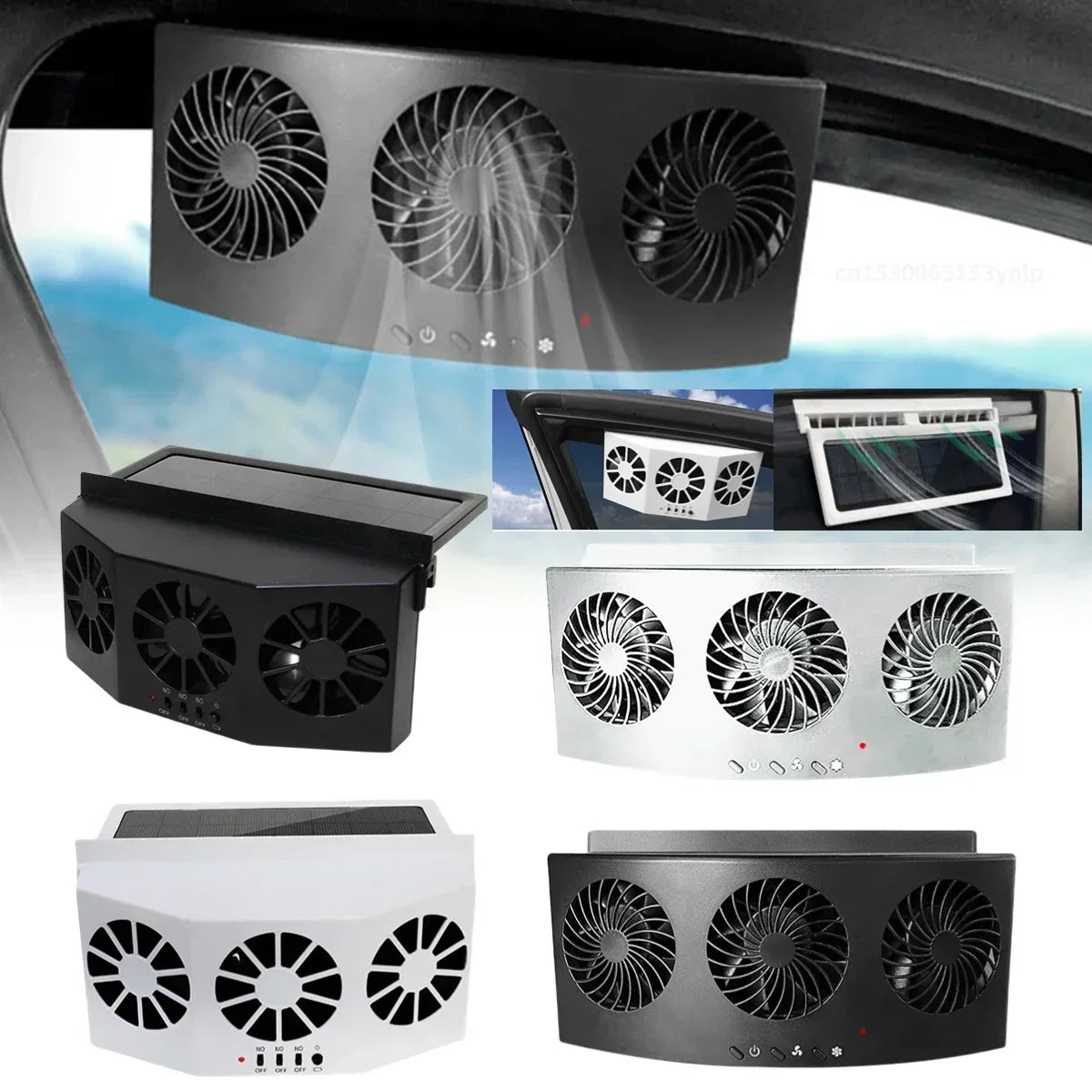 Rechargeable Car Exhaust Fan