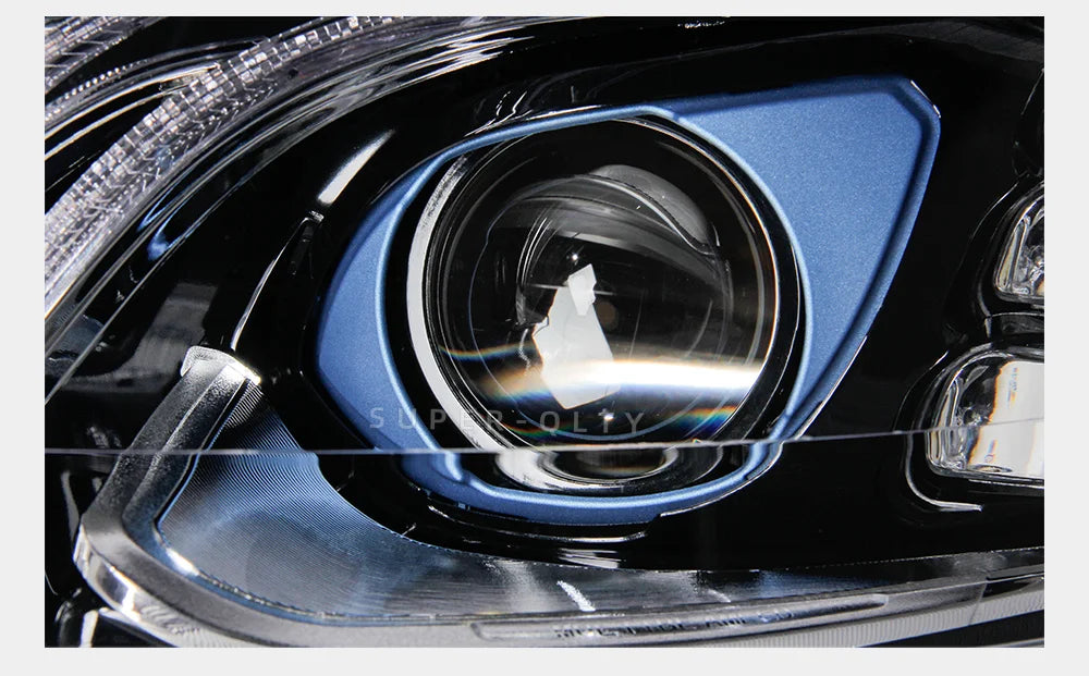 Mercedes-Benz S-Class W221 Maybach-Style Headlights