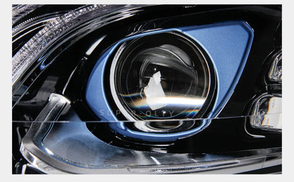 Mercedes-Benz S-Class W221 Maybach-Style Headlights