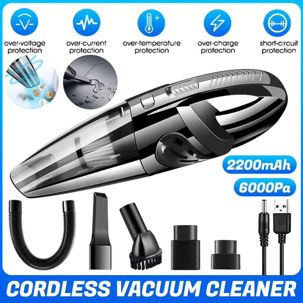 Wireless Car Vacuum Cleaner