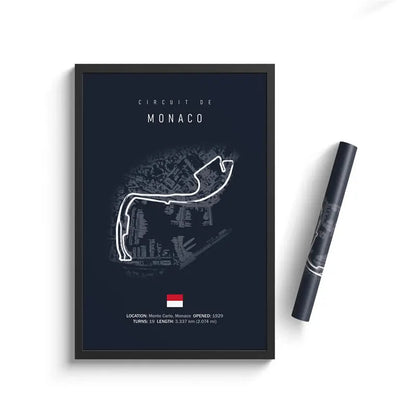 F1 Track Wall Art