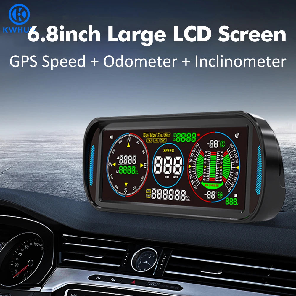 Off Road LCD HUD Display