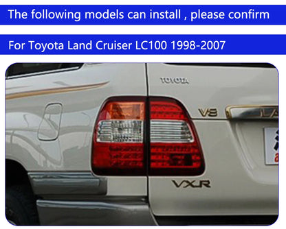 LED Taillights For Toyota Land Cruiser LC100 & Lexus LX