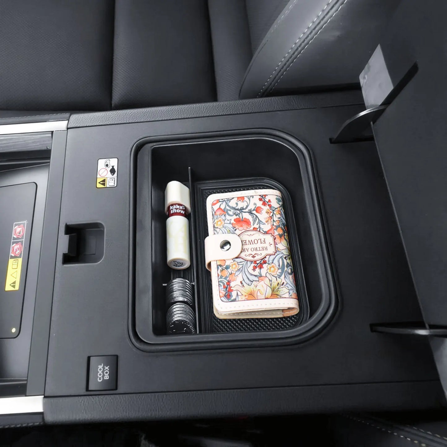 Armrest Storage Cool Box for Toyota Land Cruiser Prado 250