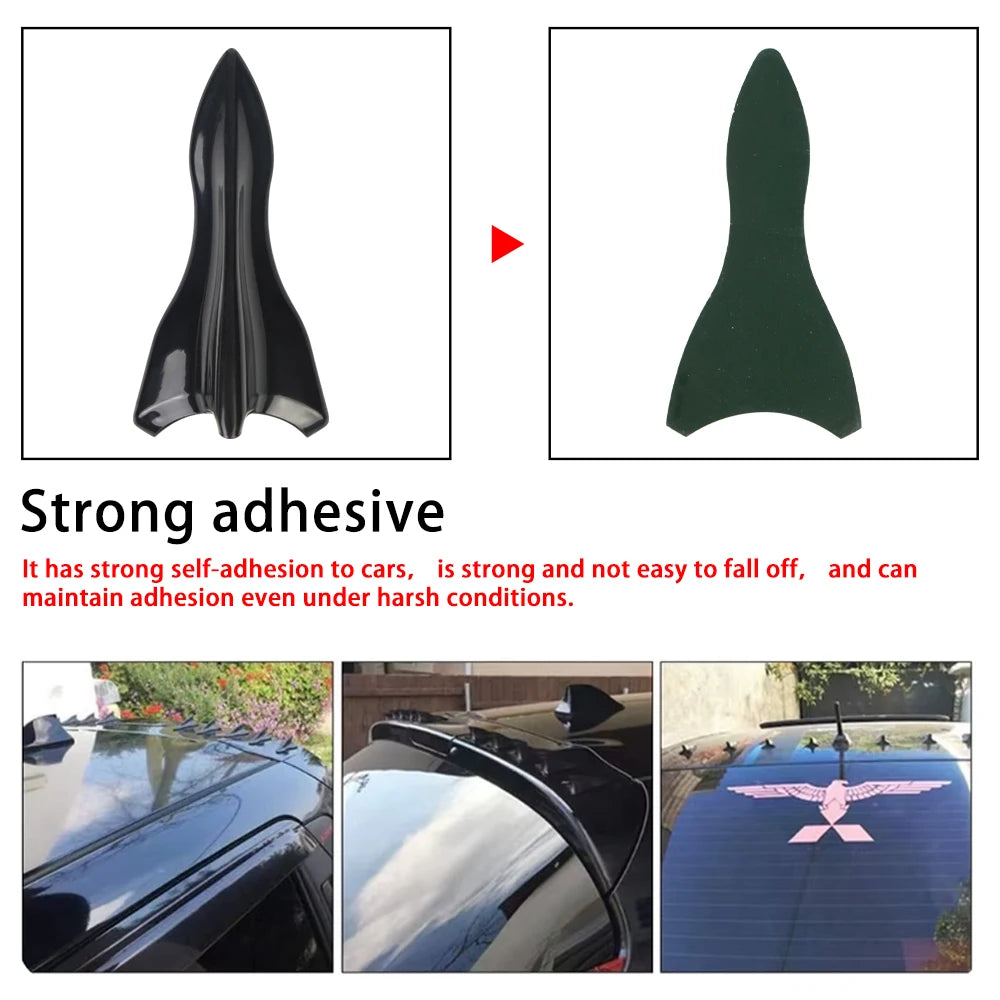 10Pcs Universal Shark Fins Vortex Generator