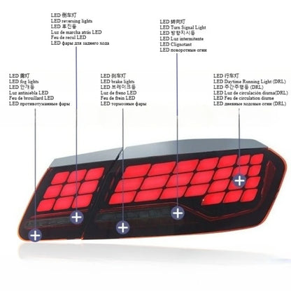 Mercedes-Benz E-Class W212 LED Taillights