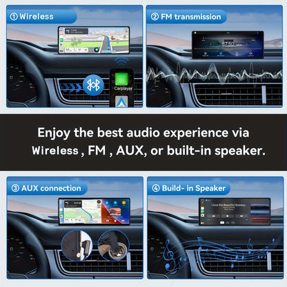 Universal 10.26” Wireless Carplay Screen