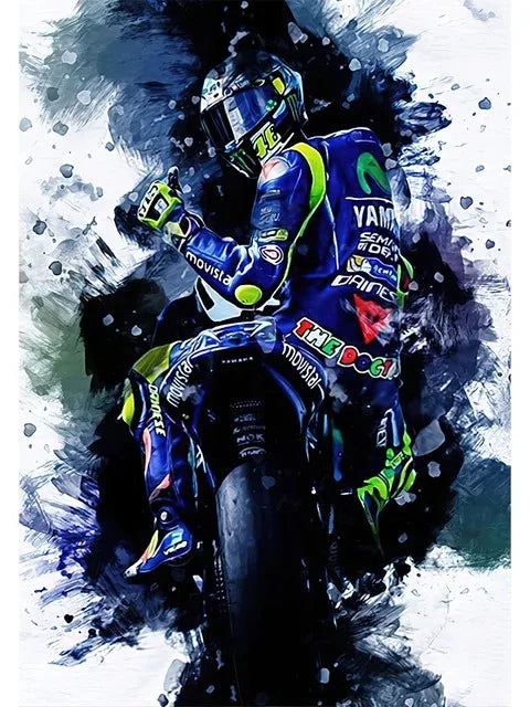 Valentino Rossi Wall Art