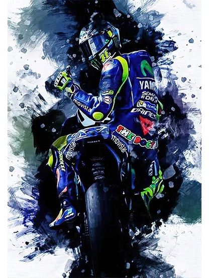 Valentino Rossi Wall Art