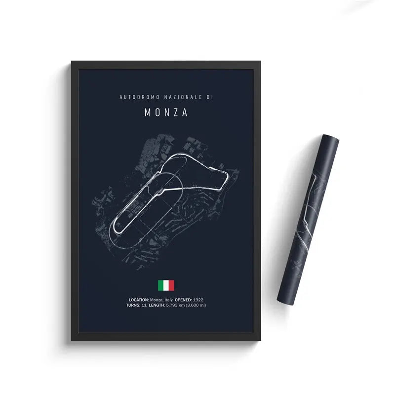 F1 Track Wall Art