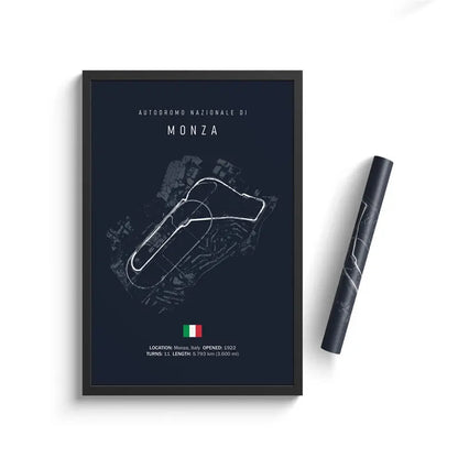F1 Track Wall Art