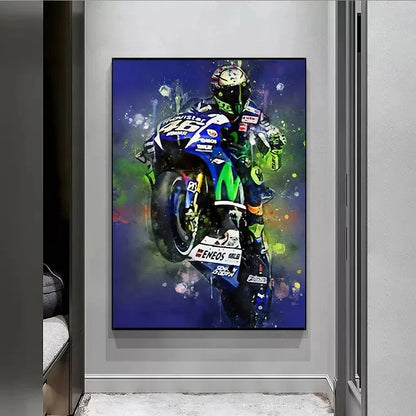Valentino Rossi Wall Art