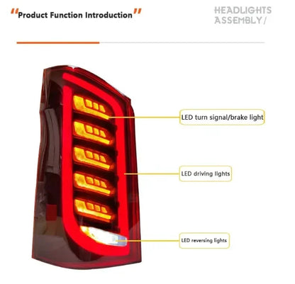 Mercedes-Benz Vito & V-Class W447 LED Taillight