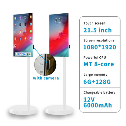 21.5 Inch Touch Screen Rotating Smart TV
