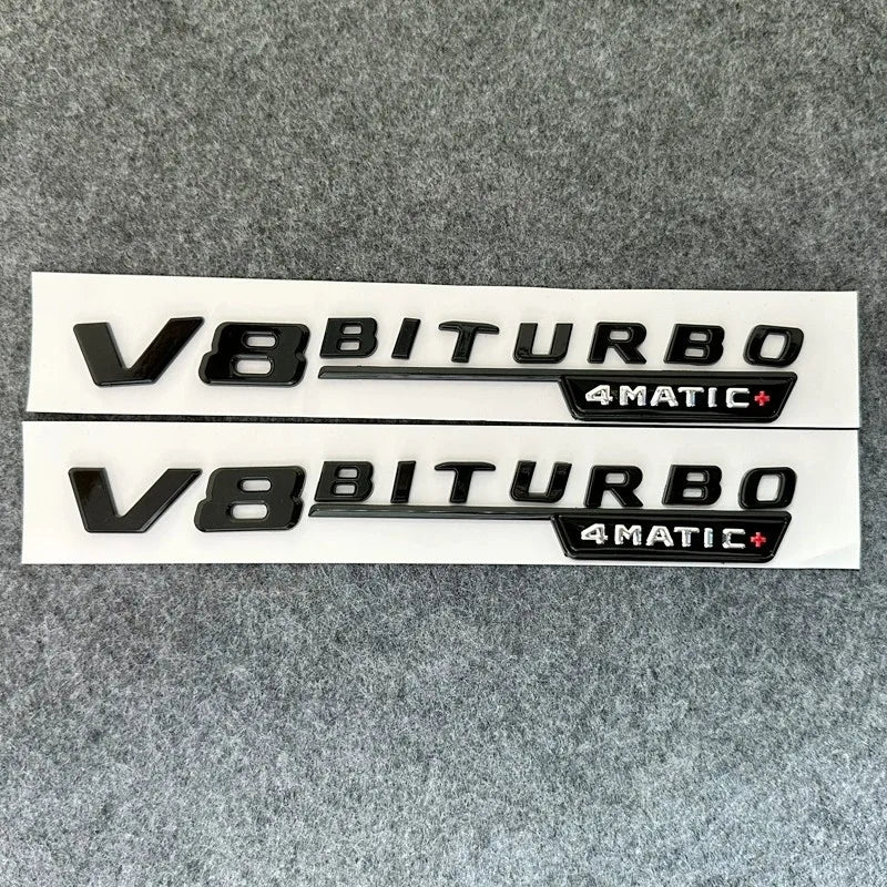Mercedes-Benz V8 BITURBO 4MATIC PLUS Fender Emblem