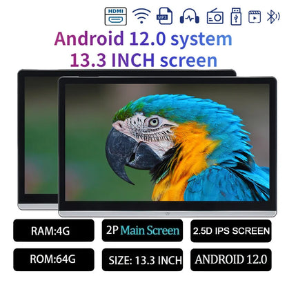 13.3/14" Car Headrest Monitor