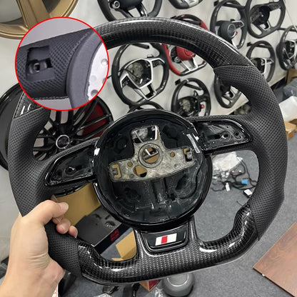 Carbon Fiber Steering Wheel For Audi