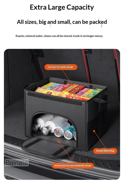 Car Trunk Organizer Box For Volvo