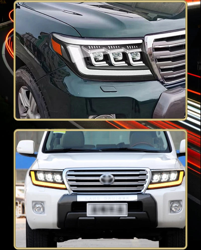 Toyota Land Cruiser LC200 LED Headlights