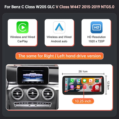 Multimedia Screen for Mercedes-Benz C-Class W205