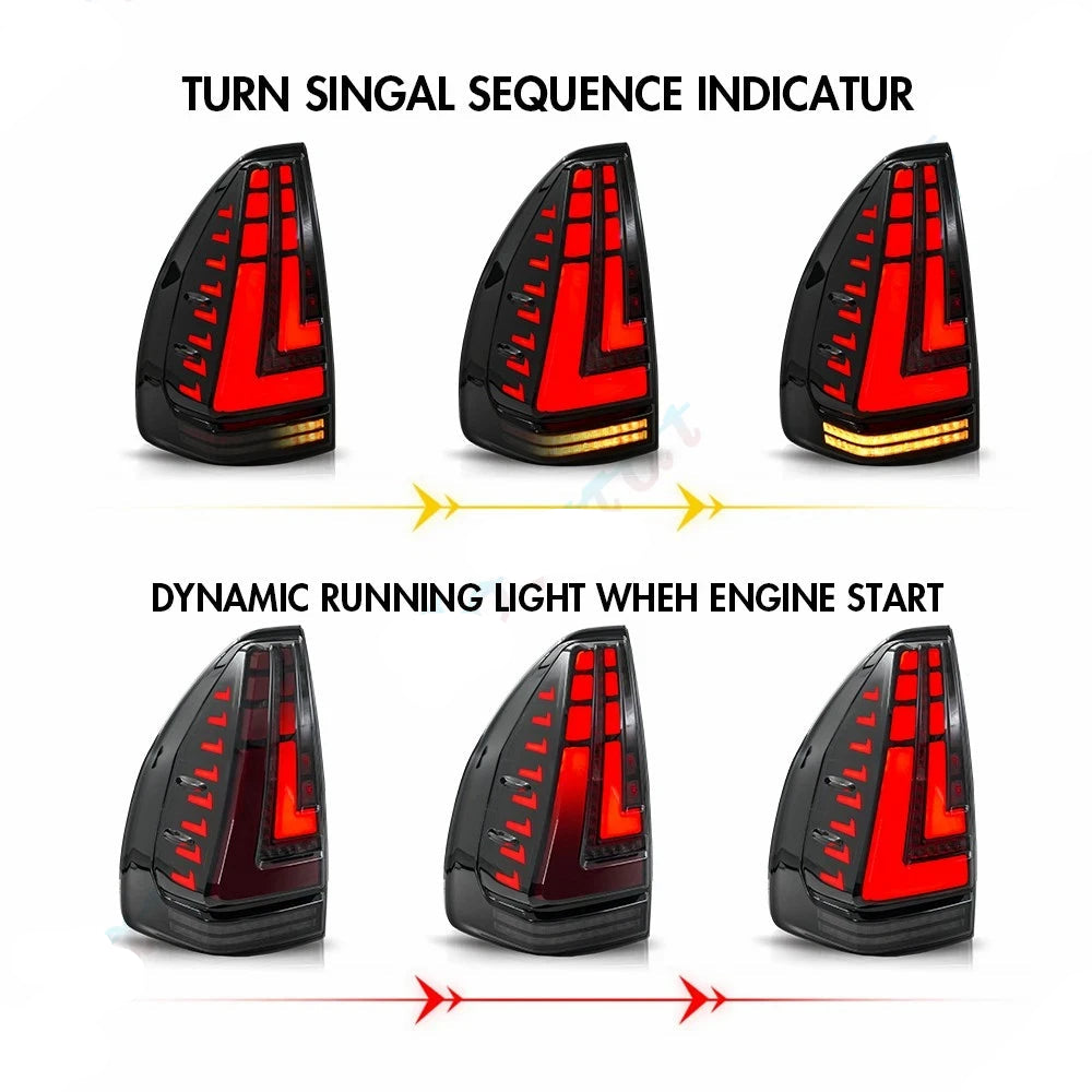 Toyota Land Cruiser Prado J120 LED Taillights