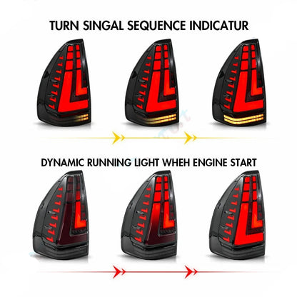Toyota Land Cruiser Prado J120 LED Taillights