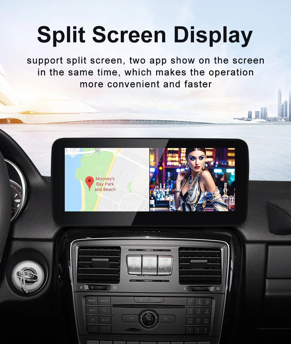 Wireless Multimedia Screen For Mercedes Benz G-Class