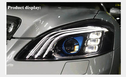 Mercedes-Benz S-Class W221 Maybach-Style Headlights