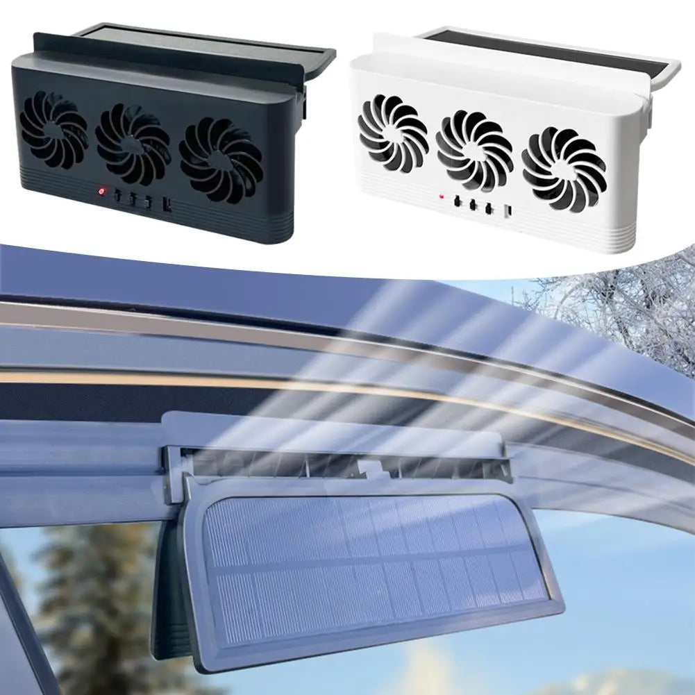 Car Solar Exhaust Fan
