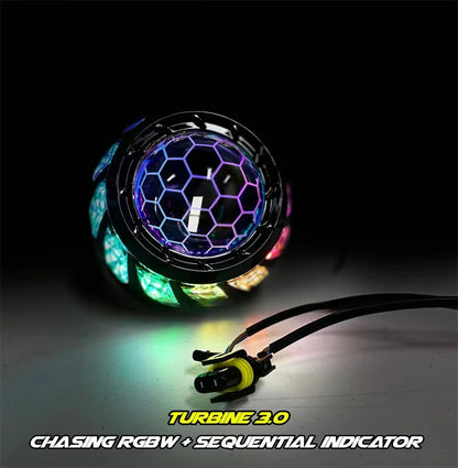 Toyota Land Cruiser LC100 Bi-xenon RGB LED Headlights