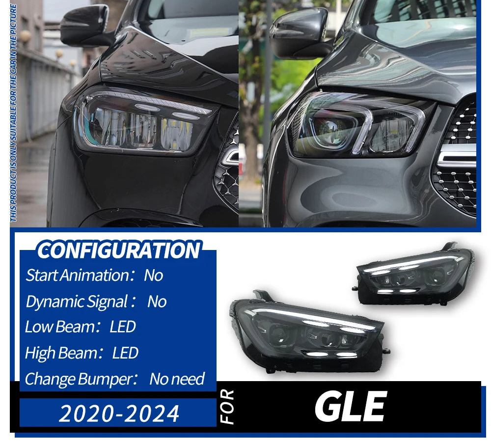LED Headlights For Mercedes-Benz GLE W167
