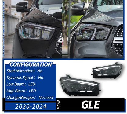 LED Headlights For Mercedes-Benz GLE W167