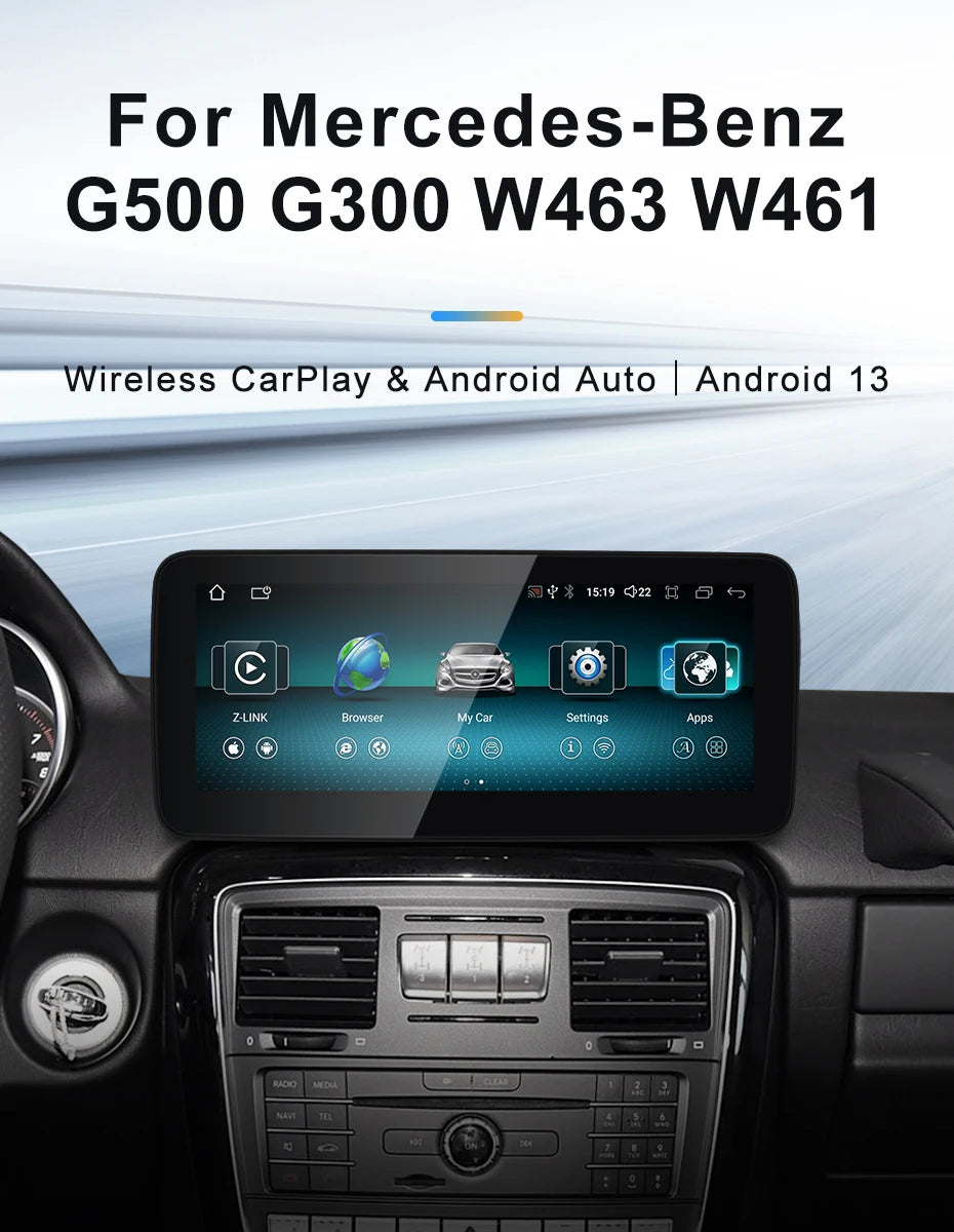 Wireless Multimedia Screen For Mercedes Benz G-Class