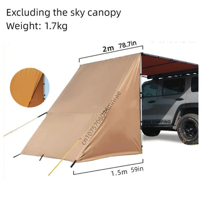 Outdoor Car Side Tent