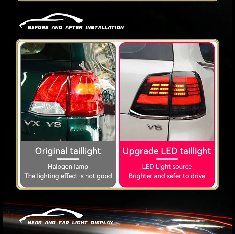 Toyota Land Cruiser LC200 LED Taillight