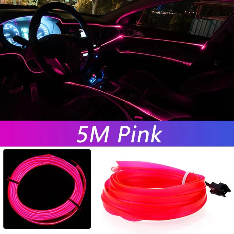 Car Interior Neon LED Strip Light
