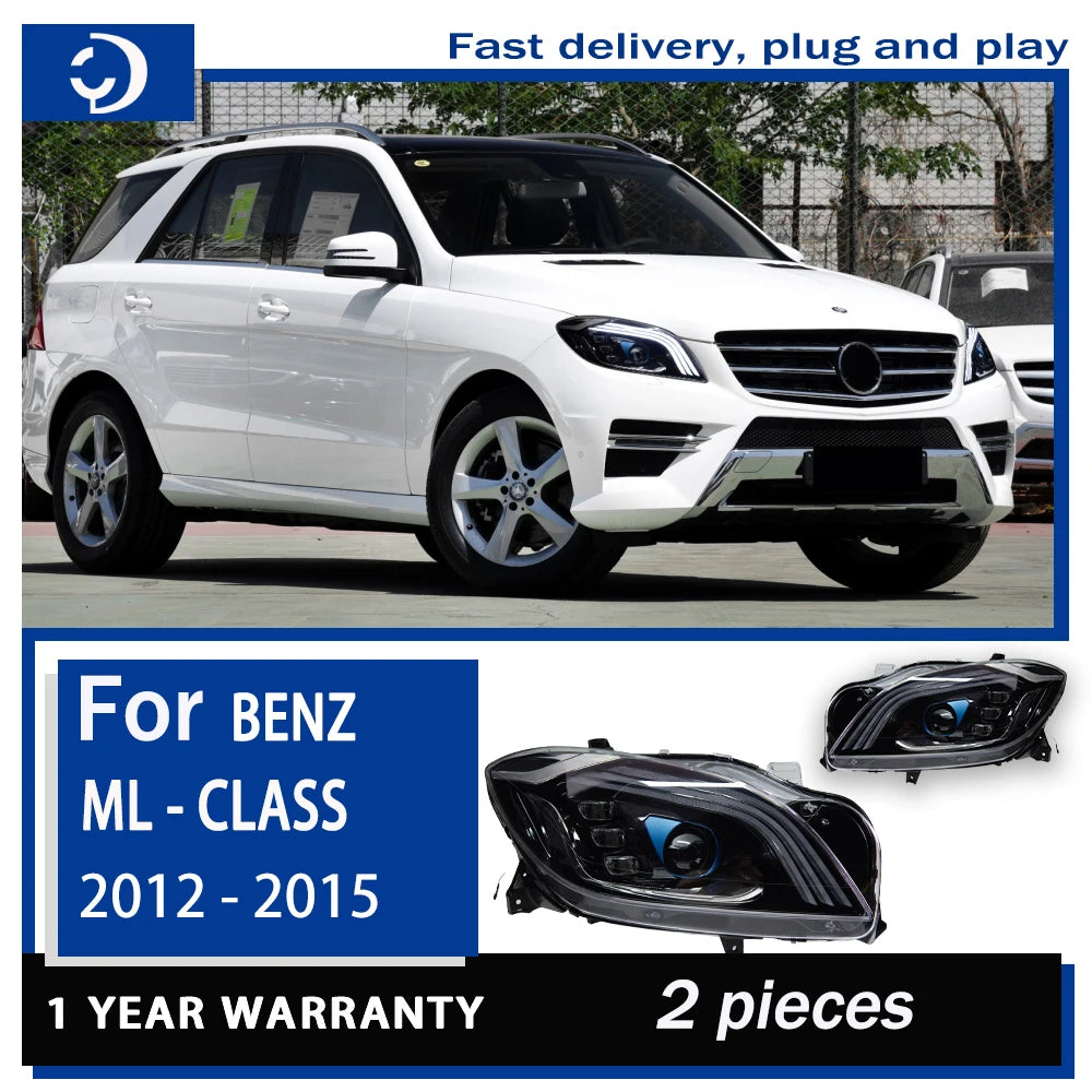 Mercedes-Benz ML-Class LED Headlights