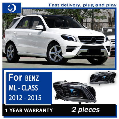 Mercedes-Benz ML-Class LED Headlights